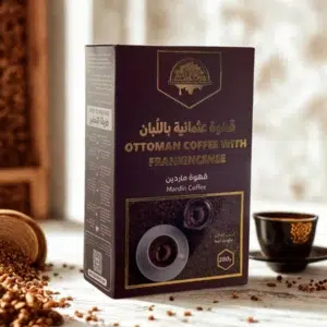قهوة عثمانية أصيلة باللبان: مزيج غني يروي حكايات التراث الشرقي العريق. كوب من القهوة العثمانية الداكنة، مع لمسة فاخرة من اللبان العُماني النقي، تُقدم بأناقة. Alt text: Authentic Ottoman coffee with frankincense, a rich blend telling tales of ancient Eastern heritage. Alt text: A cup of dark Ottoman coffee, with a luxurious touch of pure Omani frankincense, elegantly served. قهوة عثمانية تقليدية بنكهة اللبان، مثالية لتجربة قهوة عميقة وفاخرة. حبوب قهوة مختارة بعناية ممزوجة بقطرات اللبان العماني، لقهوة عثمانية فريدة. Alt text: Traditional Ottoman coffee with frankincense flavor, ideal for a deep and luxurious coffee experience. Alt text: Carefully selected coffee beans blended with drops of Omani frankincense, for a unique Ottoman coffee. قهوة عثمانية باللبان: دفء التاريخ وعبق الطبيعة في كل رشفة. صورة تظهر فنجان قهوة عثماني تقليدي مليء بقهوة اللبان، مع حبات لبان متناثرة. Alt text: Ottoman coffee with frankincense: the warmth of history and the aroma of nature in every sip. Alt text: Image showing a traditional Ottoman coffee cup filled with frankincense coffee, with scattered frankincense tears. قهوة عثمانية بنكهة اللبان، مشروب فاخر يجدد الروح وينشط الحواس. Alt text: Ottoman coffee with frankincense flavor, a luxurious beverage that rejuvenates the soul and invigorates the senses. استمتع بالقهوة العثمانية الأصيلة المحضرة باللبان، تجربة لا تُنسى لعشاق القهوة. Alt text: Enjoy authentic Ottoman coffee prepared with frankincense, an unforgettable experience for coffee lovers. قهوة عثمانية باللبان: الاختيار الأمثل للاسترخاء والتأمل، تُقدم طعمًا لا يُضاهى. Alt text: Ottoman coffee with frankincense: the perfect choice for relaxation and contemplation, offering an unparalleled taste. قهوة عثمانية فاخرة بنكهة اللبان العماني، متوفرة للشراء أونلاين. Alt text: Luxurious Ottoman coffee with Omani frankincense flavor, available for purchase online.