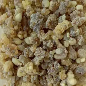 Natural Omani Hojari Frankincense resins, second grade, for traditional incense and home fragrance.