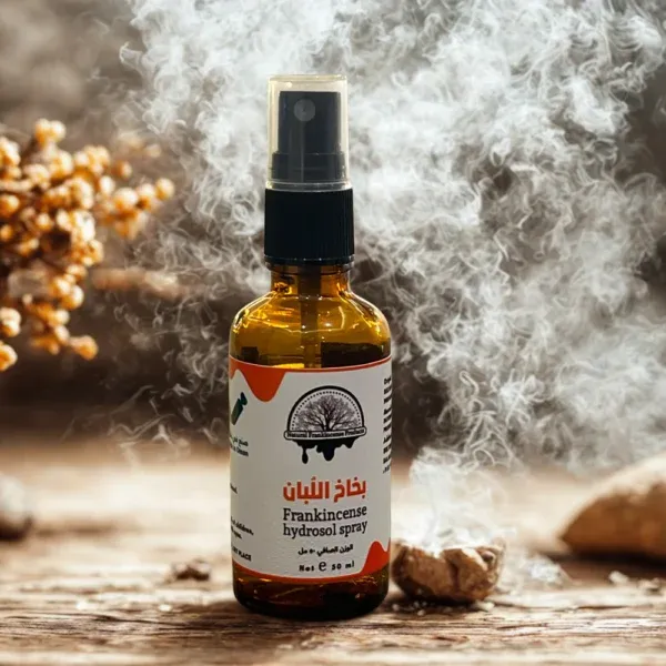 50ml Pure Omani Frankincense Water Toner Spray for skin firming and refreshing.