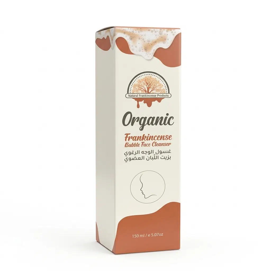 Natural Frankincense Bubble Face Cleanser 1 Frankincense Face Cleanser